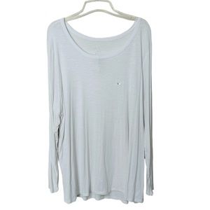 Maurices Women’s Plus Size White Long Sleeve Shirt Size 2x